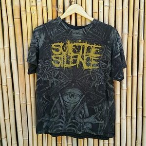 ***SEE COMMENTS*** SUICIDE SILENCE BlackGold Tee M